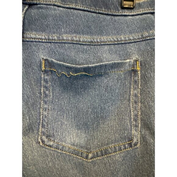 Hue Blue Denim Leggings/Jeggings Size Small - Picture 5 of 6